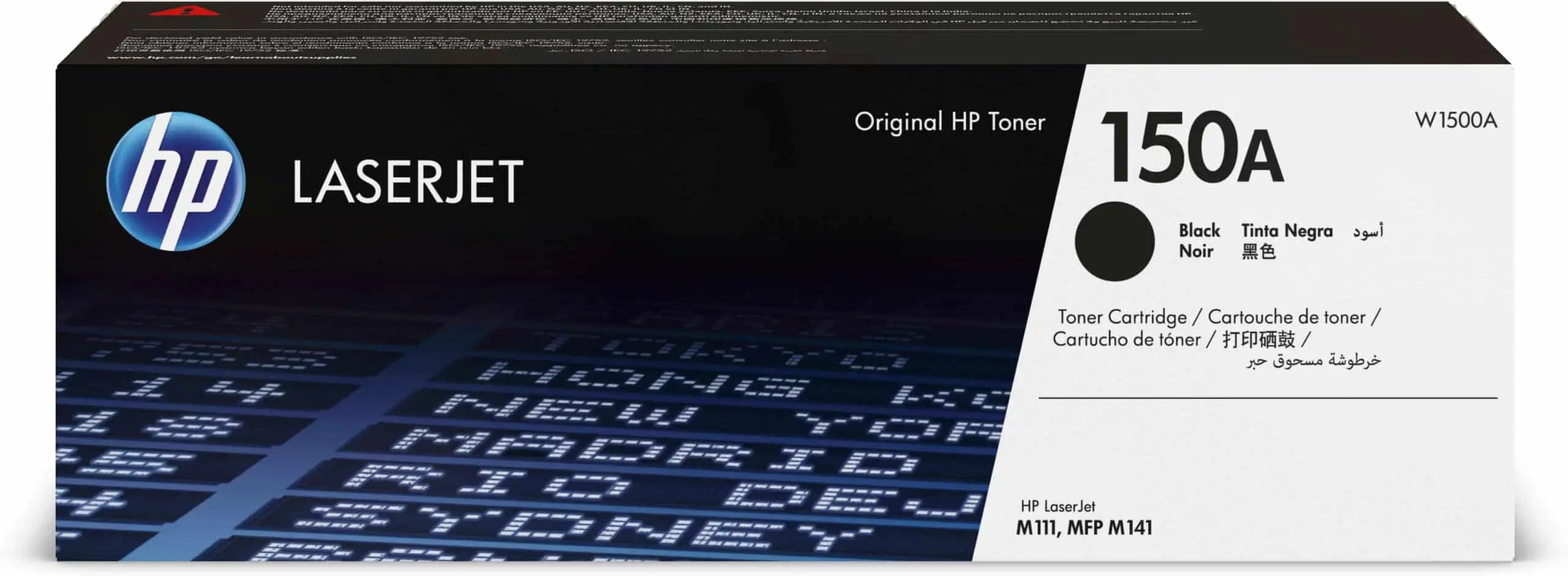 HP 150A Noir – Toner HP LaserJet d’origine (W1500A) Hewlett Packard